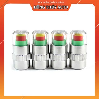 Bộ 4 van báo động áp suất lốp xe hơi chất lượng cao - Thiết bị theo dõi áp suất bánh xe