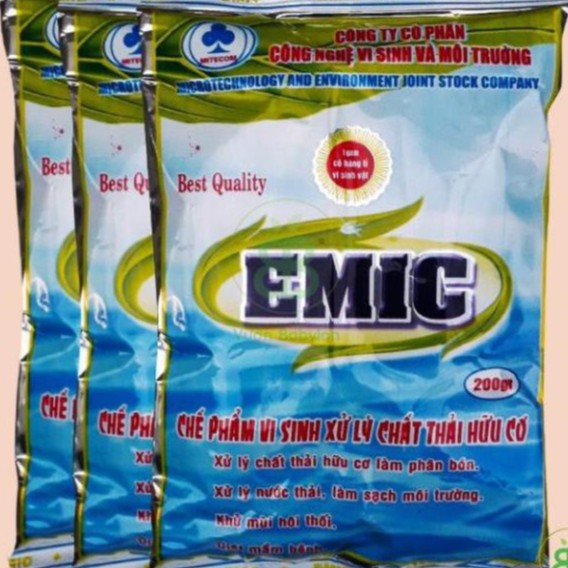 CHẾ PHẨM SINH HỌC EM ( EMIC) - xử lý chất thải hữu cơ, giảm mùi hôi, ủ phân rác, ủ phân đạm cá, rác hữu cơ