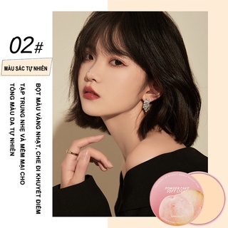 Phấn phủ kiềm dầu Kiss Beauty ,lâu trôi siêu mịn phấn phủ dạng nén phấn trang điểm 9g KB-FB06
