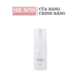 NƯỚC HOA HỒNG DẠNG BỌT KHÔNG CỒN LÀM TRẮNG DA GILAA SAFFRON TONE UP REPAIR BUBBLE TONER
