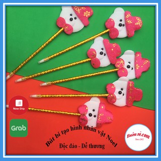 Bút bi kim tuyến hình ông già Noel đáng yêu 01042 Buôn Rẻ