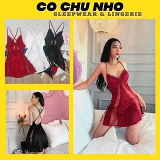 ♥️[Q11.HCM] ♥️[LL526] Váy ngủ sexy satin lụa - đầm ngủ đẹp gợi cảm - cô chủ nhỏ
