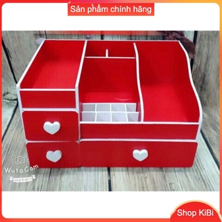Kệ đựng mỹ max 35cm , kệ đỏ nút tim