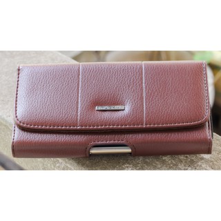 Bao da Nuoku điện thoại đeo hông, thắt lưng dành cho các dòng máy 5.5 inch