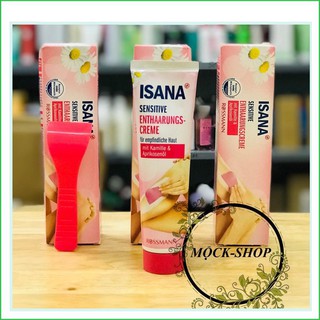 Kem tẩy lông Isana cho da nhạy cảm 125 ml hàng Đức