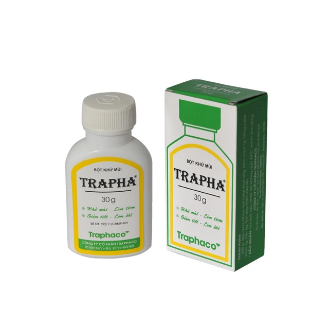 2 BỘT KHỬ MÙI TRAPHA