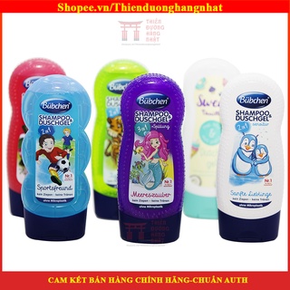 Sữa tắm gội cho bé, sữa tắm gội Bubchen Kids SHAMPOO DUSCHGEL 230ml