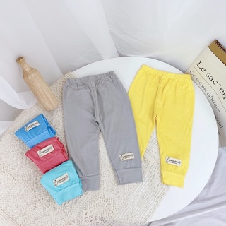 [SET 5] Quần dài cotton lạnh cho bé trai và bé gái mềm mượt cực thích
