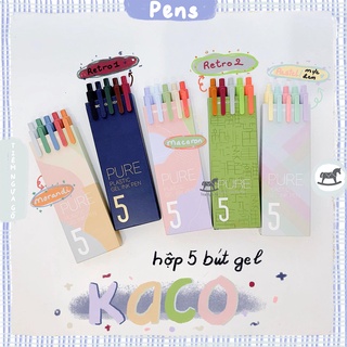 SET 5 BÚT GEL KACO PURE - Tiệm ngựa gỗ