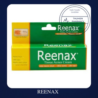 REENAX Tissue Acnes Cream - Ngừa mụn, viêm sưng, liền sẹo (tuýp 5gr)