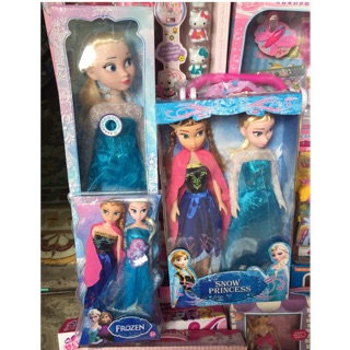 Búp bê nữ hoàng băng giá công chúa Elsa-Anna (3 cỡ)