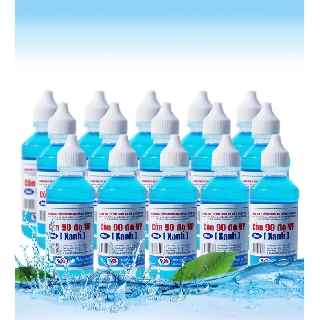10 Chai Cồn xanh 90 độ chai 60ml