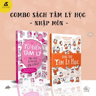 Sách - Combo 2 Cuốn Tâm Lý Học Nhập Môn: Toàn Thư Tâm Lý Học &amp; Từ Điển Tâm Lý