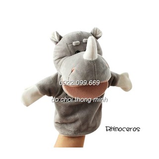 Rối bàn tay hình con TÊ GIÁC - Bé thông minh kể chuyện sáng tạo