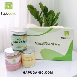 HỘP QUÀ TẶNG KÈM TÚI HAPU ORGANIC