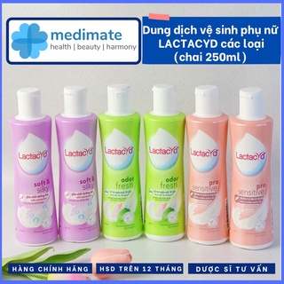 Dung dịch vệ sinh phụ nữ LACTACYD các loại (chai 250ml)