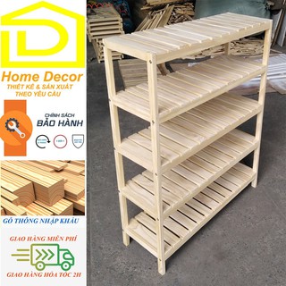 KỆ 5 TẦNG ĐỂ GIÀY DÀI 80CM (ẢNH THẬT - GIÁ GỐC TẬN XƯỞNG)