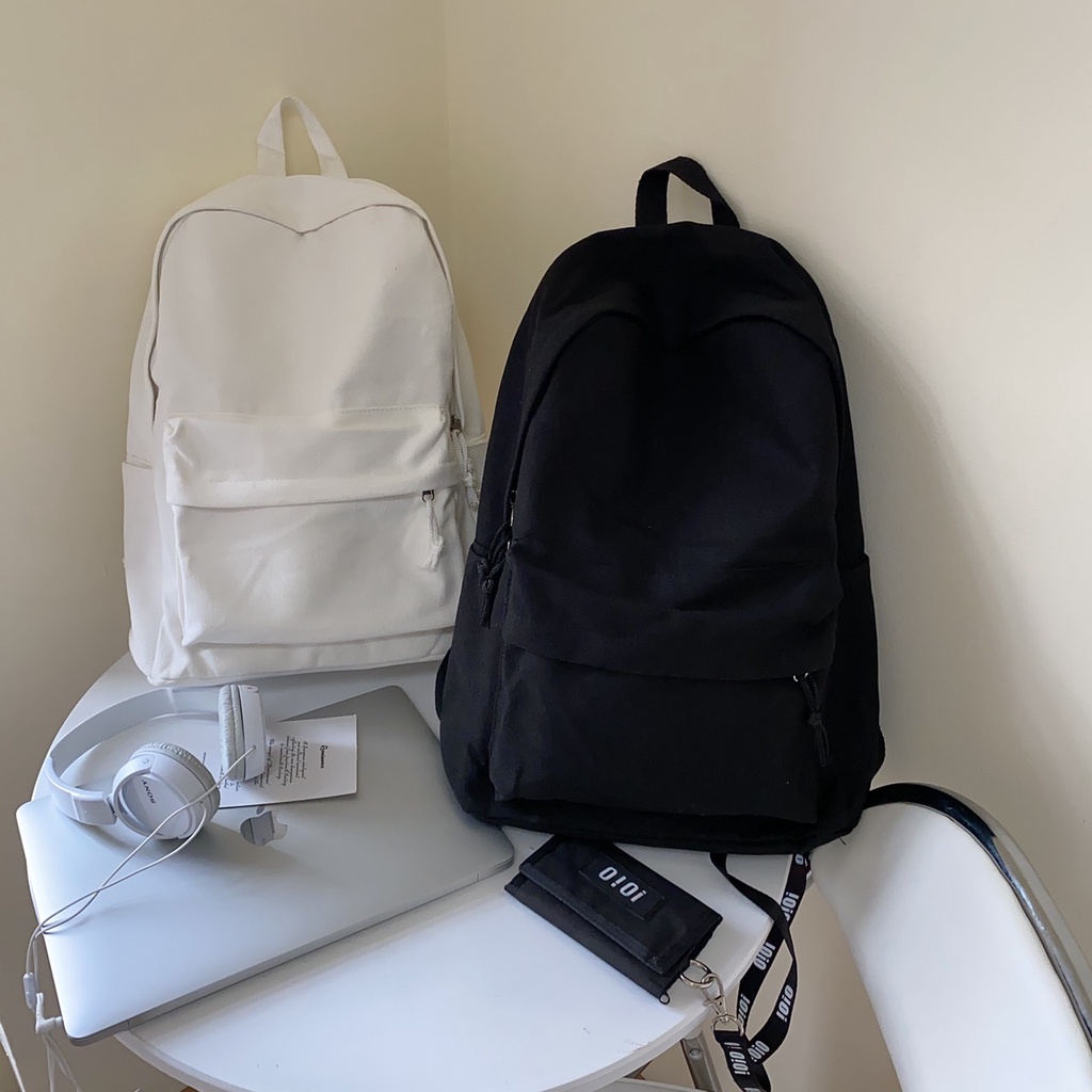 Balo korea chất canvas