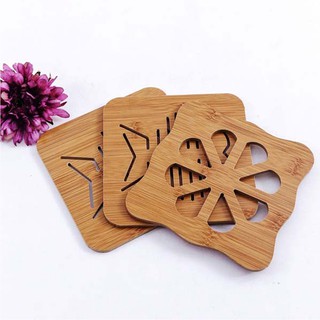 Đế Lót Nồi Bằng Gỗ Chịu Nhiệt - Miếng Gỗ Lót Xoong Nồi Chống Nóng