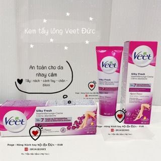 KEM TẨY LÔNG VEET HÀNG ĐỨC ( SP tẩy lông no1 )