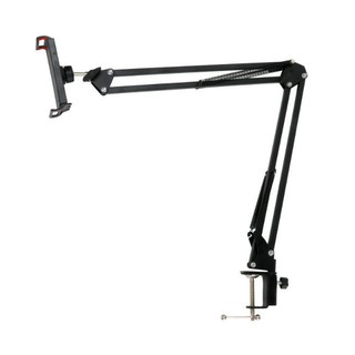 [Mã ELORDER5 giảm 10k đơn 20k] Giá đỡ iPad, máy tính bảng có chân kẹp đầu giường, cạnh bàn HÀNG SẴN