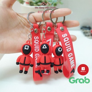 Móc khóa xe máy hình squid game hot trend, độc đáo, dễ thương cute GD195 GD197