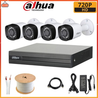 Bộ Camera Dahua 4 Kênh HD 720P Trọn Bộ Đầy Đủ Phụ Kiện Lắp Đặt
