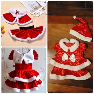 Váy đầm nhung Noel Noen cho bé gái