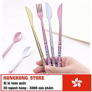 [Mã LIFE1003ALL giảm 10% đơn 50K] Bút bi viết tạo hình Thìa Dĩa độc đáo - Bút bi viết mực đen ( phát ngẫu nhiên )