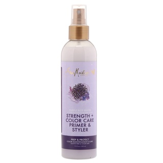 Xịt dưỡng giữ màu tóc SheaMoisture Purple Rice Water Strength 222ml - Mỹ