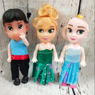 Bộ 3 búp bê Nữ Hoàng Băng Giá thưở ấu thơ
