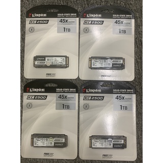 Ổ cứng SSD Kingston KC2500 1TB NVMe M.2 (Đọc 3500MB/s - Ghi 2900MB/s) (Đã qua sử dụng - còn bảo hành 4 năm))