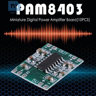 Set 5/10 bảng mạch khuếch đại âm thanh kỹ thuật số PAM8403 2x3W