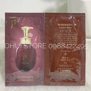 1 gói dầu xả tinh chất đông y Whoo Spa Essence Rinse 8ml