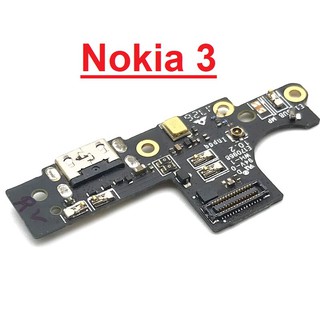 Cụm mạch sạc NOKIA 3 kèm micro jack tai nghe charger port usb bo main mainboard cổng chân sạc thay thế