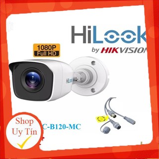 [Mã 154ELSALE2 giảm 7% đơn 300K] Camera HD-TVI hồng ngoại 2.0 Megapixel HILOOK THC-B120-MC - Hàng chính hãng