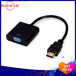 Cáp chuyển đổi HDMI sang VGA (Đen)