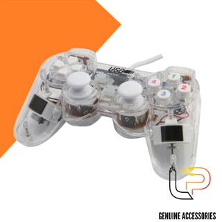 TAY CẦM CHƠI GAME ĐƠN RUNG CÓ LED SENZE EW-702 - GAMEPAD LED SENZE EW-702