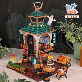 Mô hình giấy kiến trúc Chợ Lễ Hội Halloween