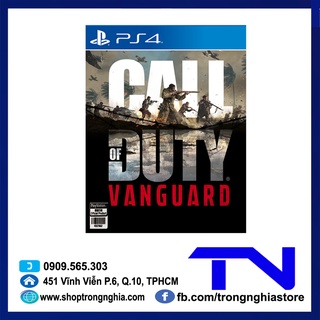 [Mã ELHAMS5 giảm 6% đơn 300K] Đĩa game PS4: Call of Duty Vanguard HỆ ASIA