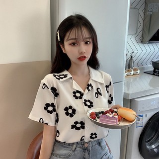 Áo Sơ Mi họa tiết dáng rộng cá tính, siêu đẹp