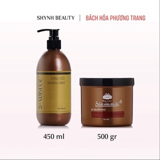 Combo ủ gội nhân sâm đào Swhite (Date mới 2024)