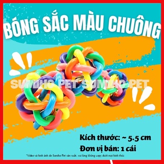 Đồ chơi tương tác với thú cưng Sumiho - Bóng sắc màu kèm chuông