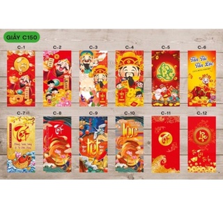 combo 10 bao lì xì tết nhâm dân 2022 , có giá sỉ , nhiều mẫu cực đẹp