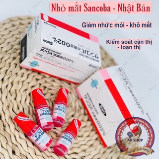Nhỏ mắt cận thị Sanbaco hàng chính hãng Nhật Bản
