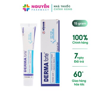 Derma Forte - Ngừa mụn, hết sẹo, hết thâm cho mụn trứng cá, mụn đầu đen, sạch bã nhờn