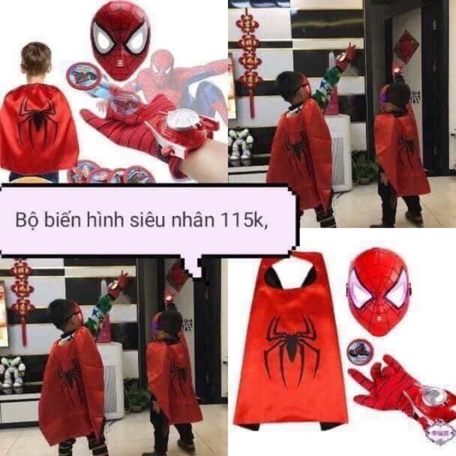 SET SIÊU NHÂN NHỆN