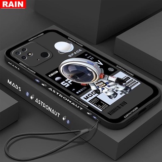 Ốp Điện Thoại Mềm Hình Phi Hành Gia Cho Redmi 10 5G 10C 10A Redmi Note 11 Pro 9C 9T 9A Note 10 5G Note10S 9 Note9S 8 7