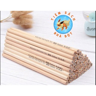 [9k/10cây] Bút Chì HB Lục Giác Gỗ - Không Nước Sơn An Toàn Cho Bé