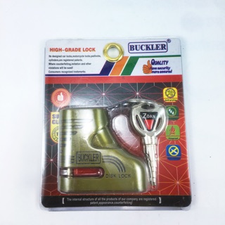 Khoá Đĩa Xe BUCKLER Nhỏ Gọn Chắc Chắn